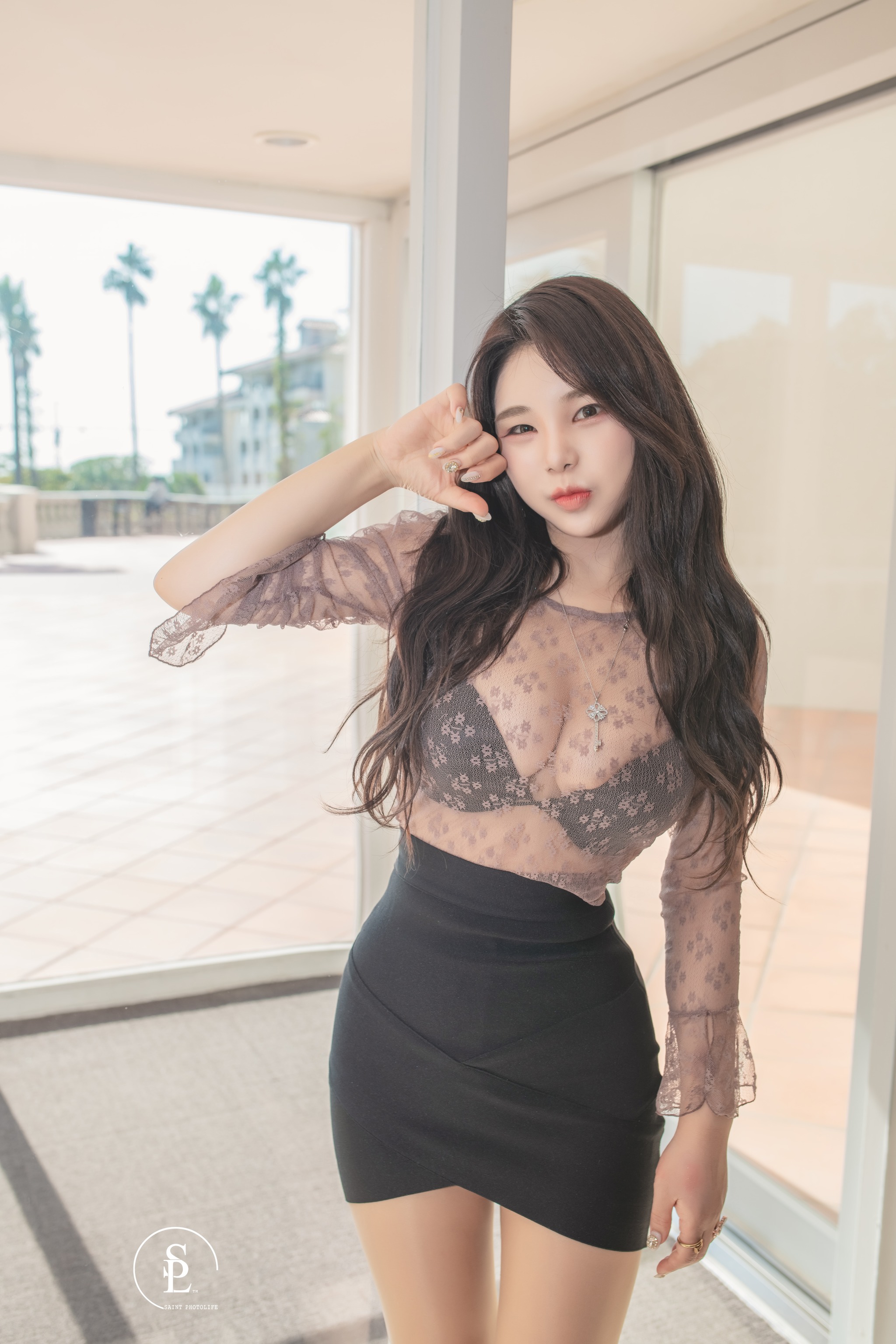 图片[1]-Zzyuri(쮸리) – NO.026 SAINT Photolife – Zzyuri (쮸리) – Vol.17 Zzyuris Jeju Life [68P]-XikXak